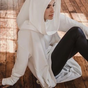 Marcella Firenze Hoodie XS White